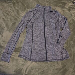 Old Navy Black and Gray Active Jacket